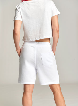 Logo Shorts in White